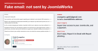 Security notice: emails impersonating the K2 developer