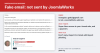 Security notice: emails impersonating the K2 developer