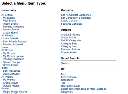 newspaper article categories